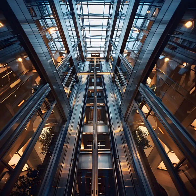 Glass capsule elevator by Sigma Elevators