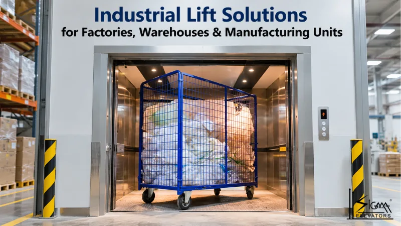 Industrial Lift Solutions for Factories, Warehouses & Manufacturing Units