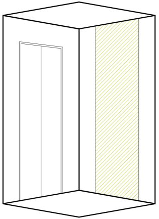 Wall Panel Designs - elevator cabin option by Sigma Elevators
