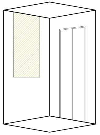 Aesthetic Mirror Combinations - elevator cabin option by Sigma Elevators