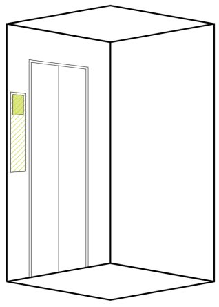 Display & Media Screens - elevator cabin option by Sigma Elevators
