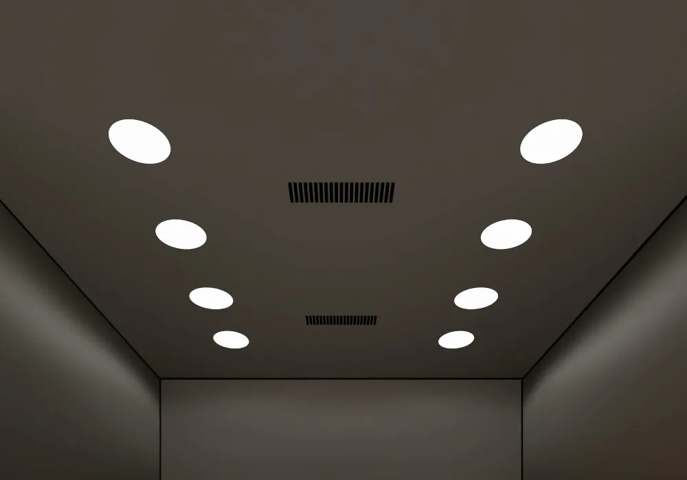 Elevator cabin ceiling design SEL-CE-T-103 by Sigma Elevators