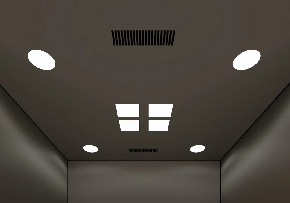 Elevator cabin ceiling design SEL-CE-T-105 by Sigma Elevators