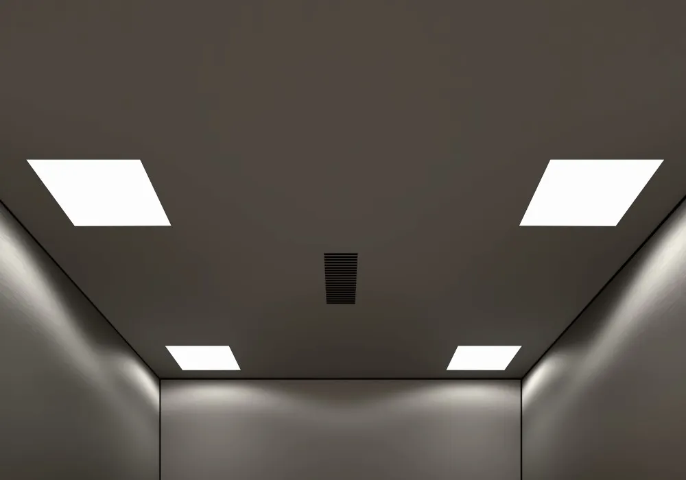 Elevator cabin ceiling design SEL-CE-T-107 by Sigma Elevators