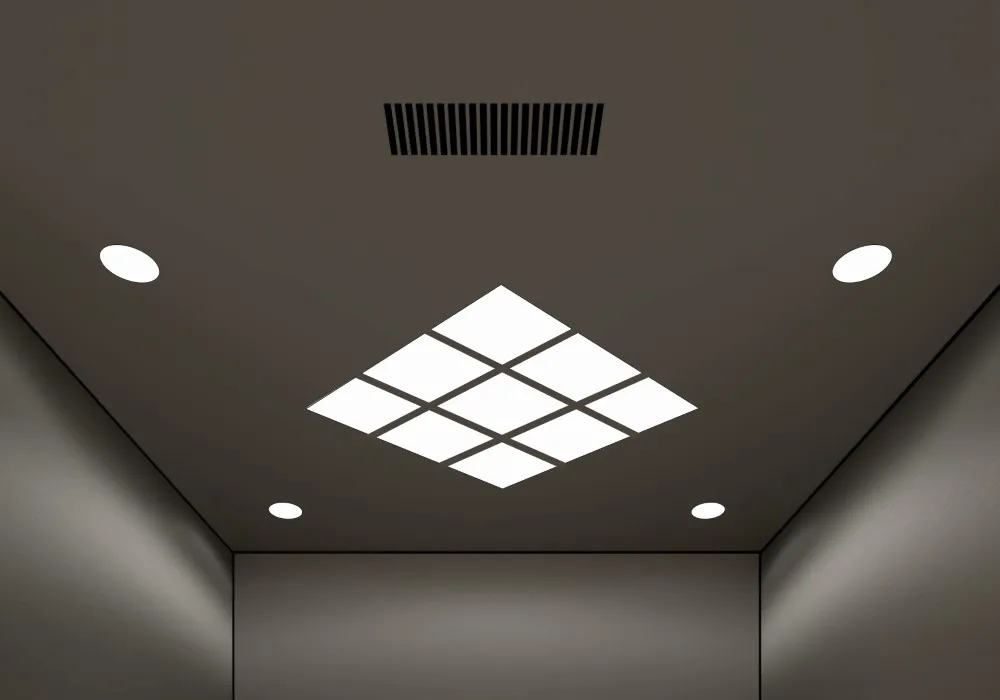 Elevator cabin ceiling design SEL-CE-T-108 by Sigma Elevators