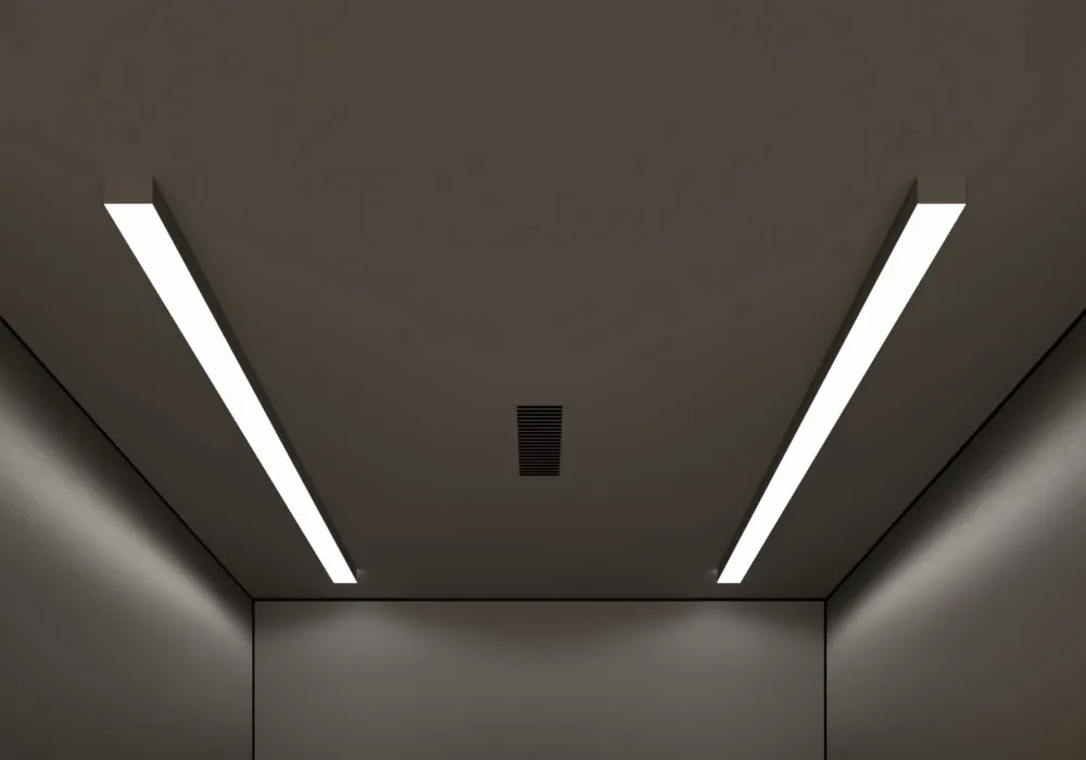 Elevator cabin ceiling design SEL-CE-T-110 by Sigma Elevators