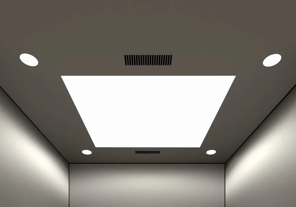 Elevator cabin ceiling design SEL-CE-E-102 by Sigma Elevators