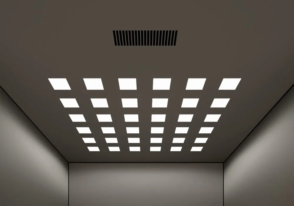 Elevator cabin ceiling design SEL-CE-E-104 by Sigma Elevators