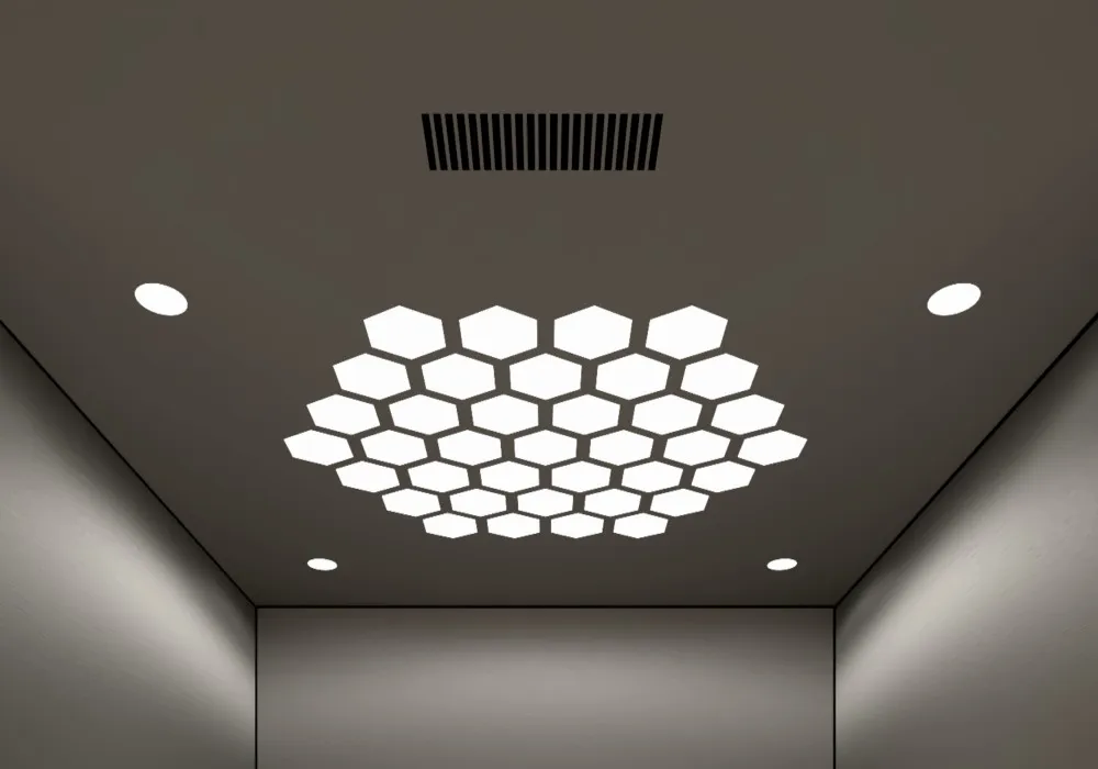 Elevator cabin ceiling design SEL-CE-E-106 by Sigma Elevators