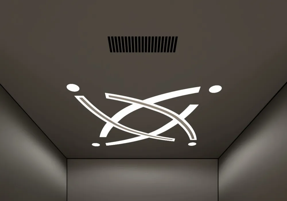 Elevator cabin ceiling design SEL-CE-E-108 by Sigma Elevators