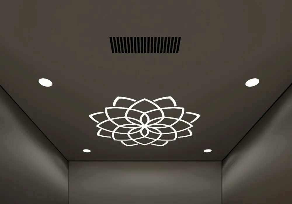 Elevator cabin ceiling design SEL-CE-E-111 by Sigma Elevators