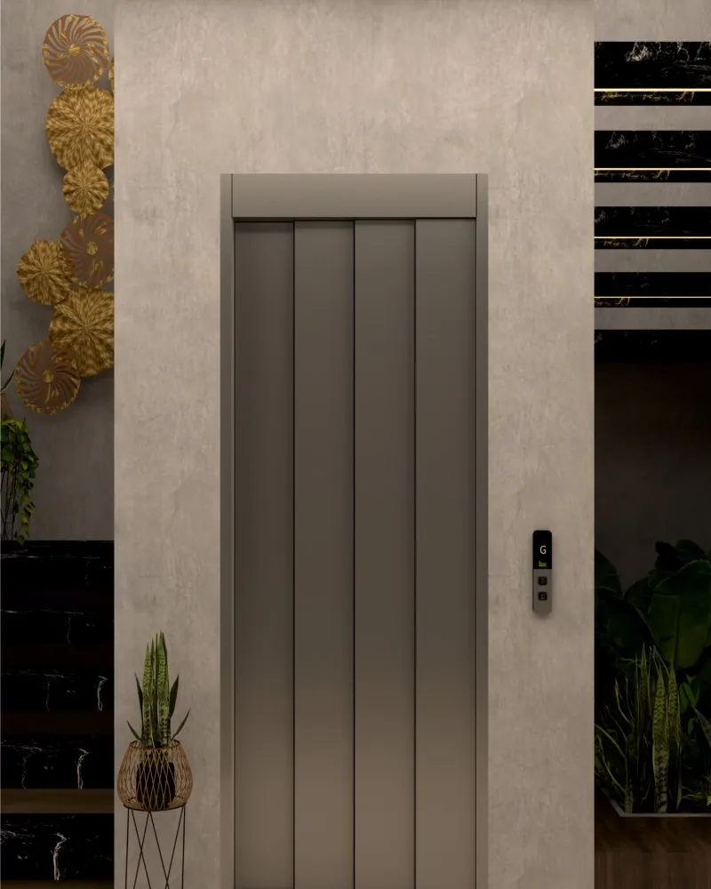 Automatic lift door SEL-AD-T4P by Sigma Elevators