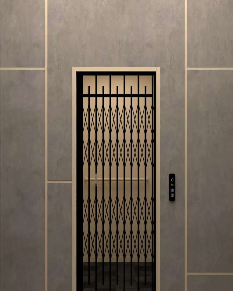 Manual lift door SEL-MD-COLL by Sigma Elevators