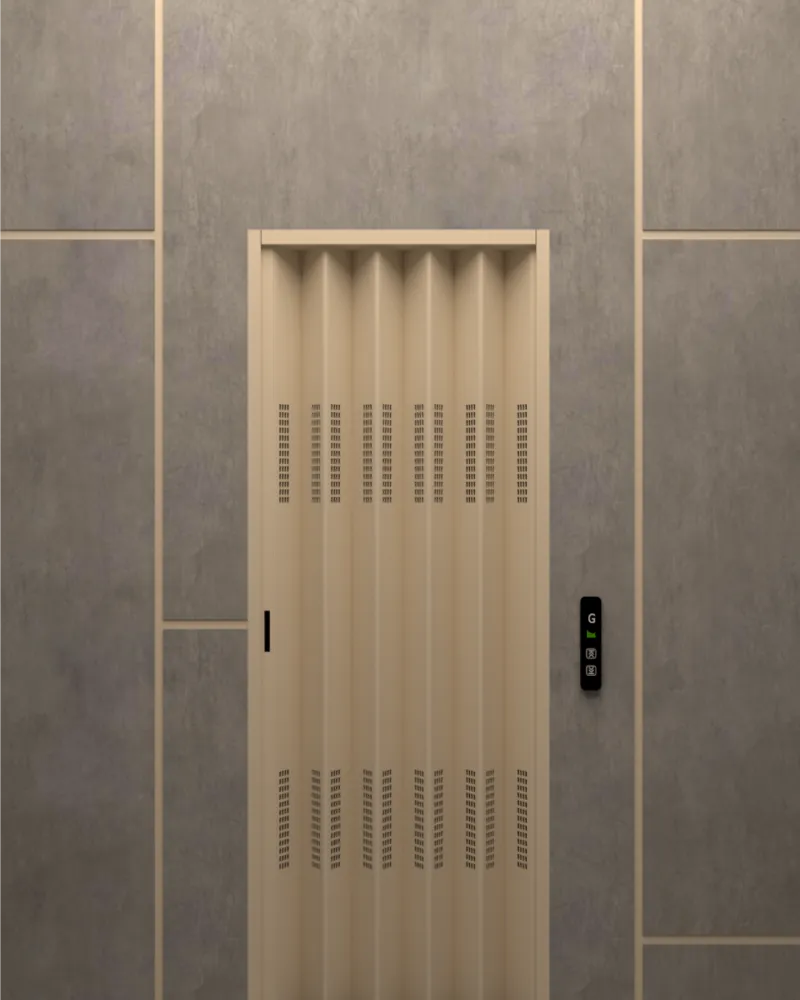 Manual lift door SEL-MD-IMP by Sigma Elevators