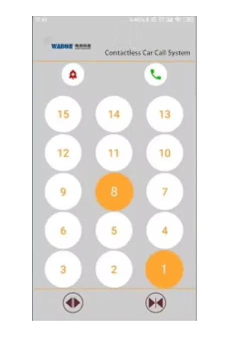 Mobile App Control lift access control by Sigma Elevators