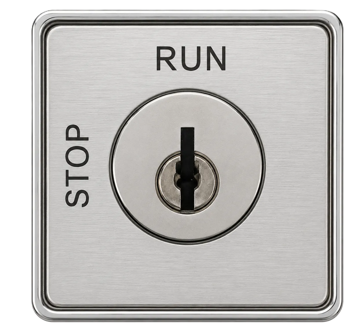 Manual Run Stop Key lift access control by Sigma Elevators