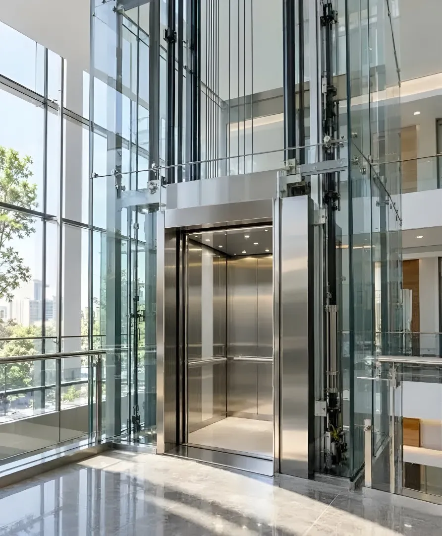 Geared traction elevator by Sigma Elevators