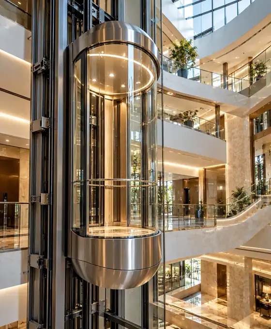 Capsule elevator by Sigma Elevators