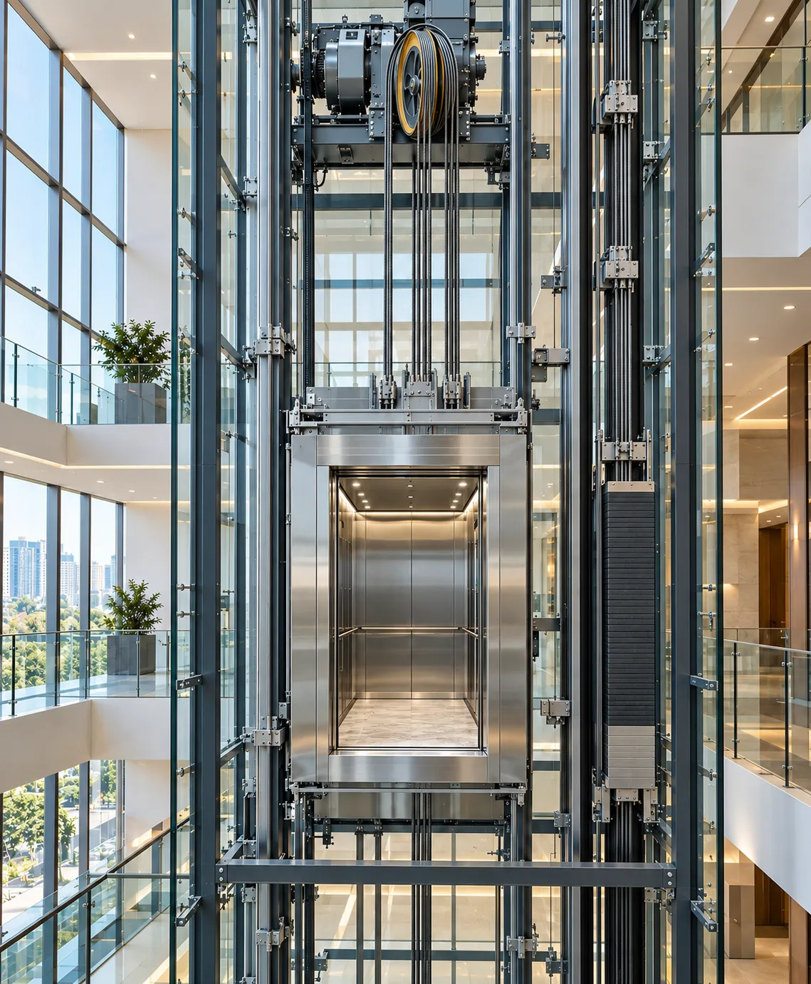 Traction Elevator by Sigma Elevators