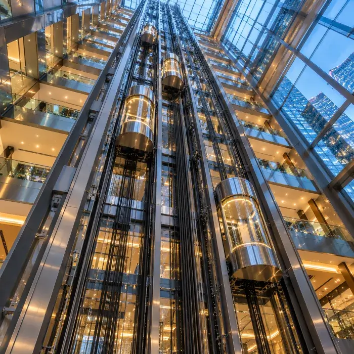 High Rise Tower elevator installation by Sigma Elevators